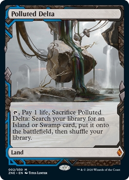 Polluted Delta Zendikar Rising- Expeditions